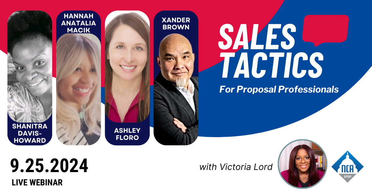 NCA 2024 Sales Tactics for Proposal Professionals