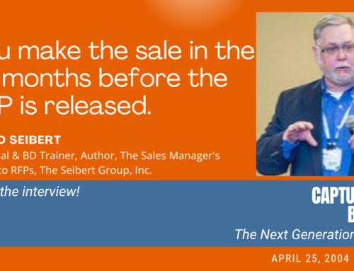 NextGen Capture Management: You must first make the sale